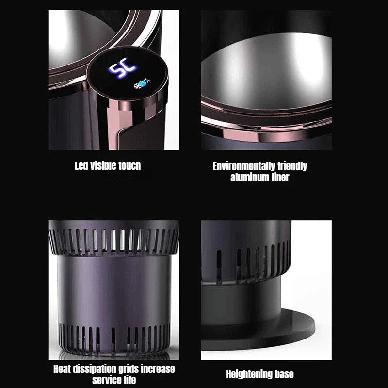 Smart Car 2-In-1 Hot and Cold Cup Drinks Holder