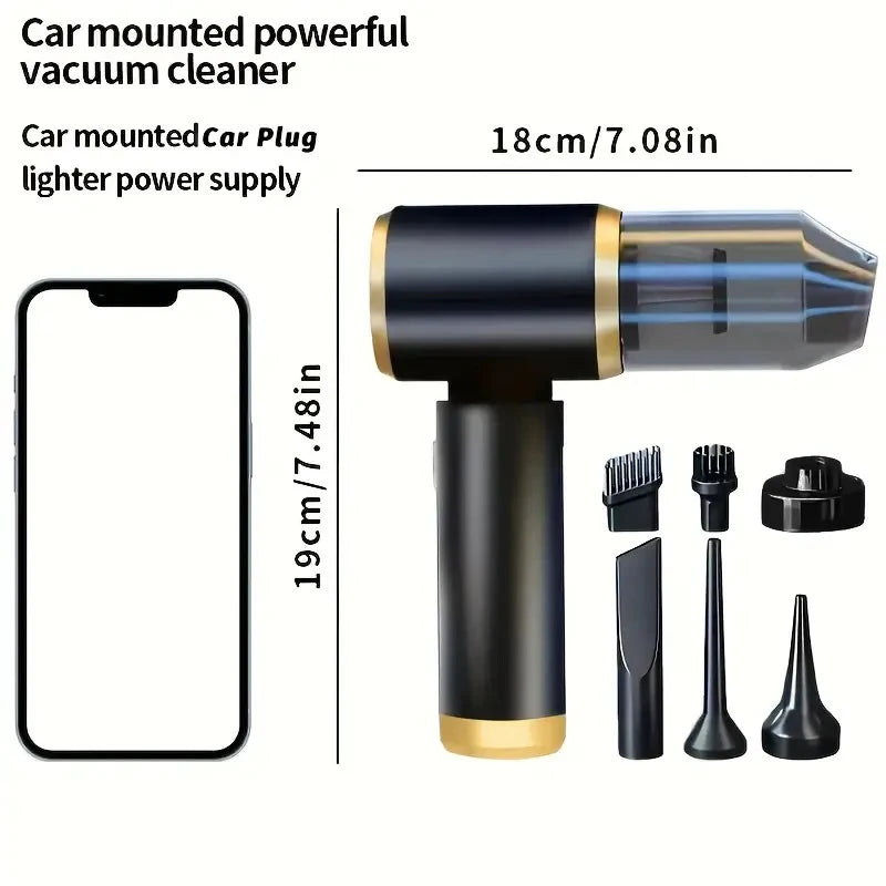 Mini 3-in-1 portable powerful vacuum cleaner
