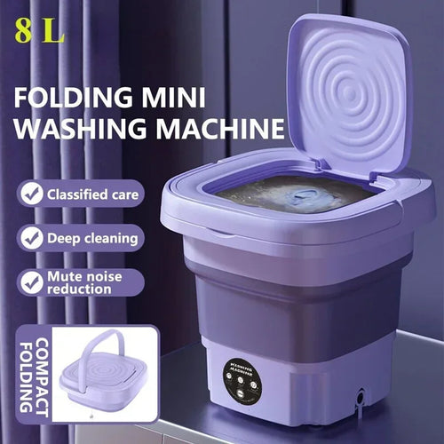 8L Folding Washing Machine Bucket