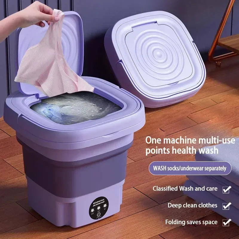8L Folding Washing Machine Bucket
