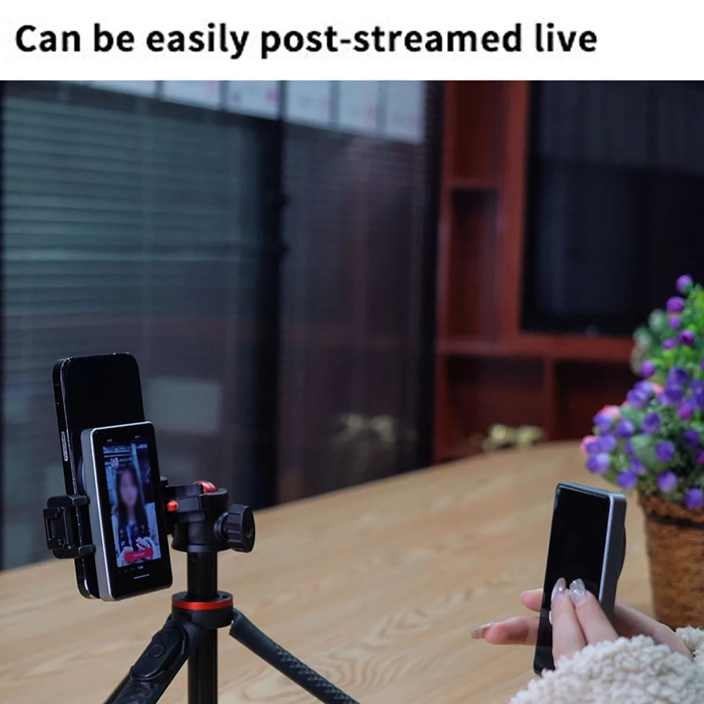 Wireless Magnetic Vlog Mobile Phone Selfie Monitor Screen