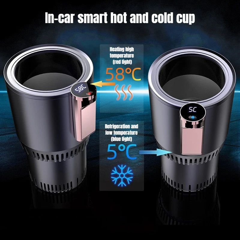 Smart Car 2-In-1 Hot and Cold Cup Drinks Holder