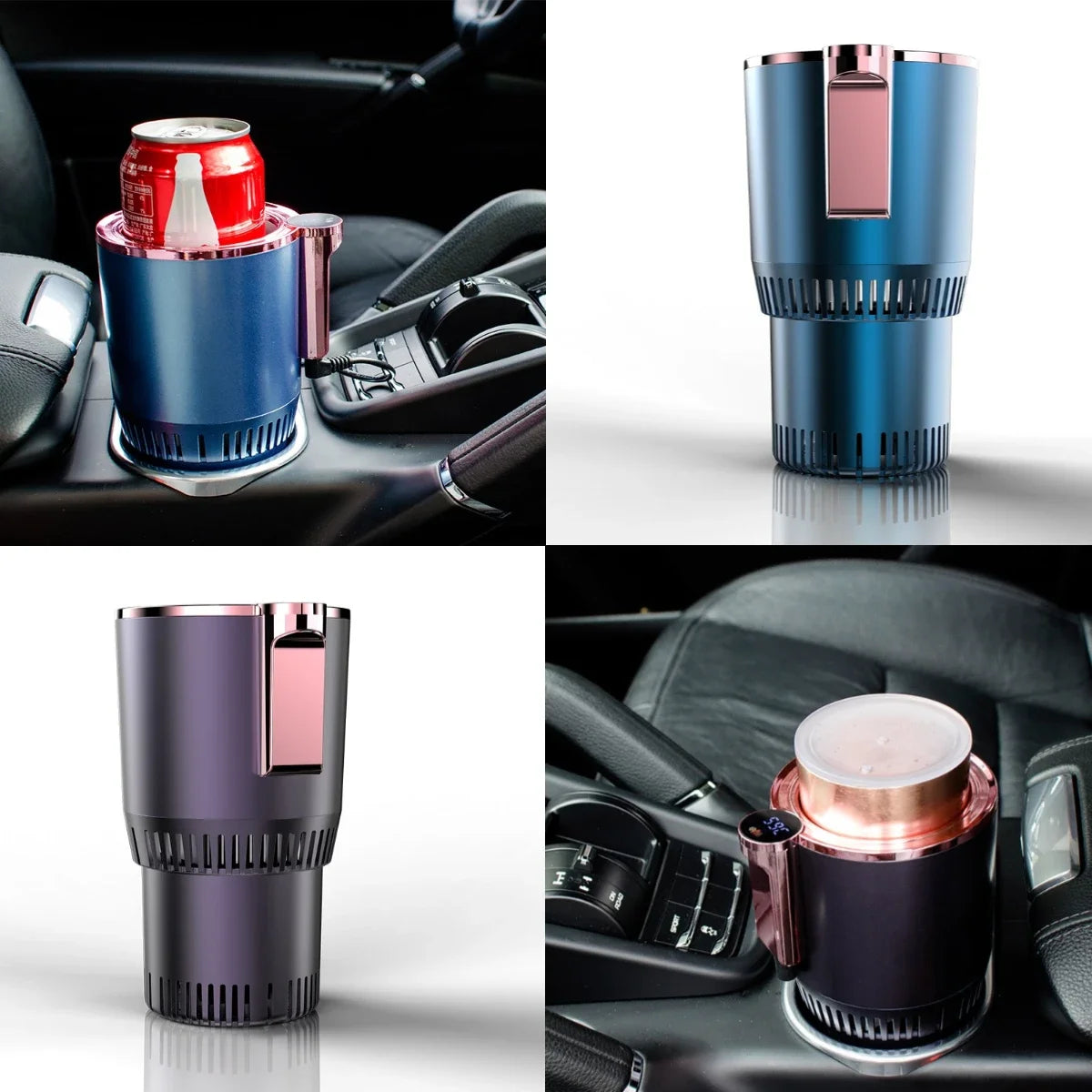 Smart Car 2-In-1 Hot and Cold Cup Drinks Holder