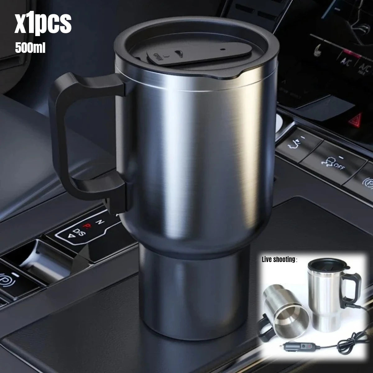 Smart Car 2-In-1 Hot and Cold Cup Drinks Holder