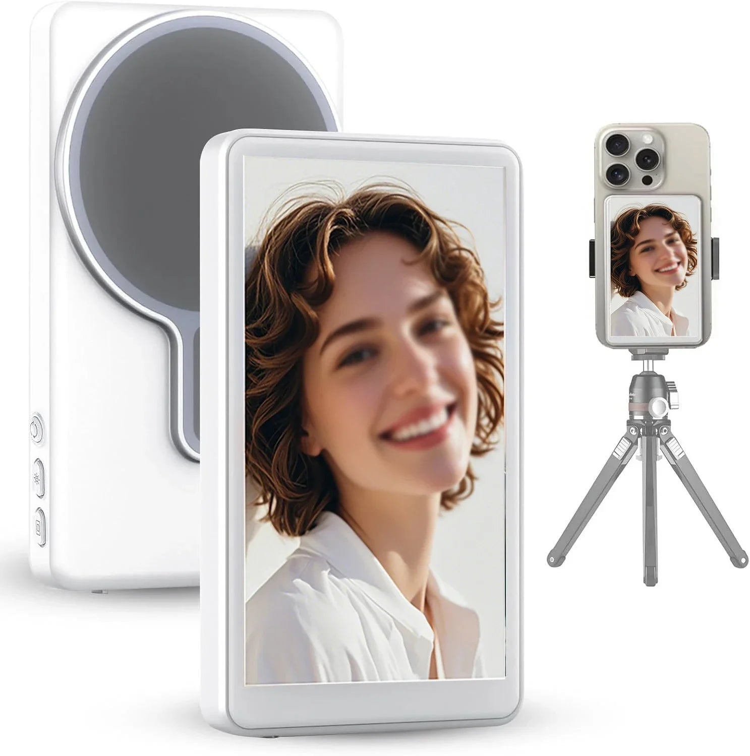 Wireless Magnetic Vlog Mobile Phone Selfie Monitor Screen
