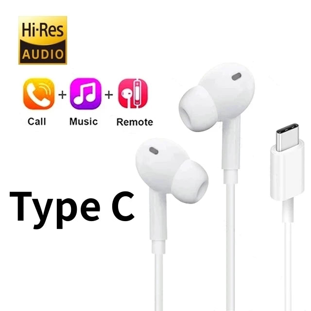 Type C Wired Earphones