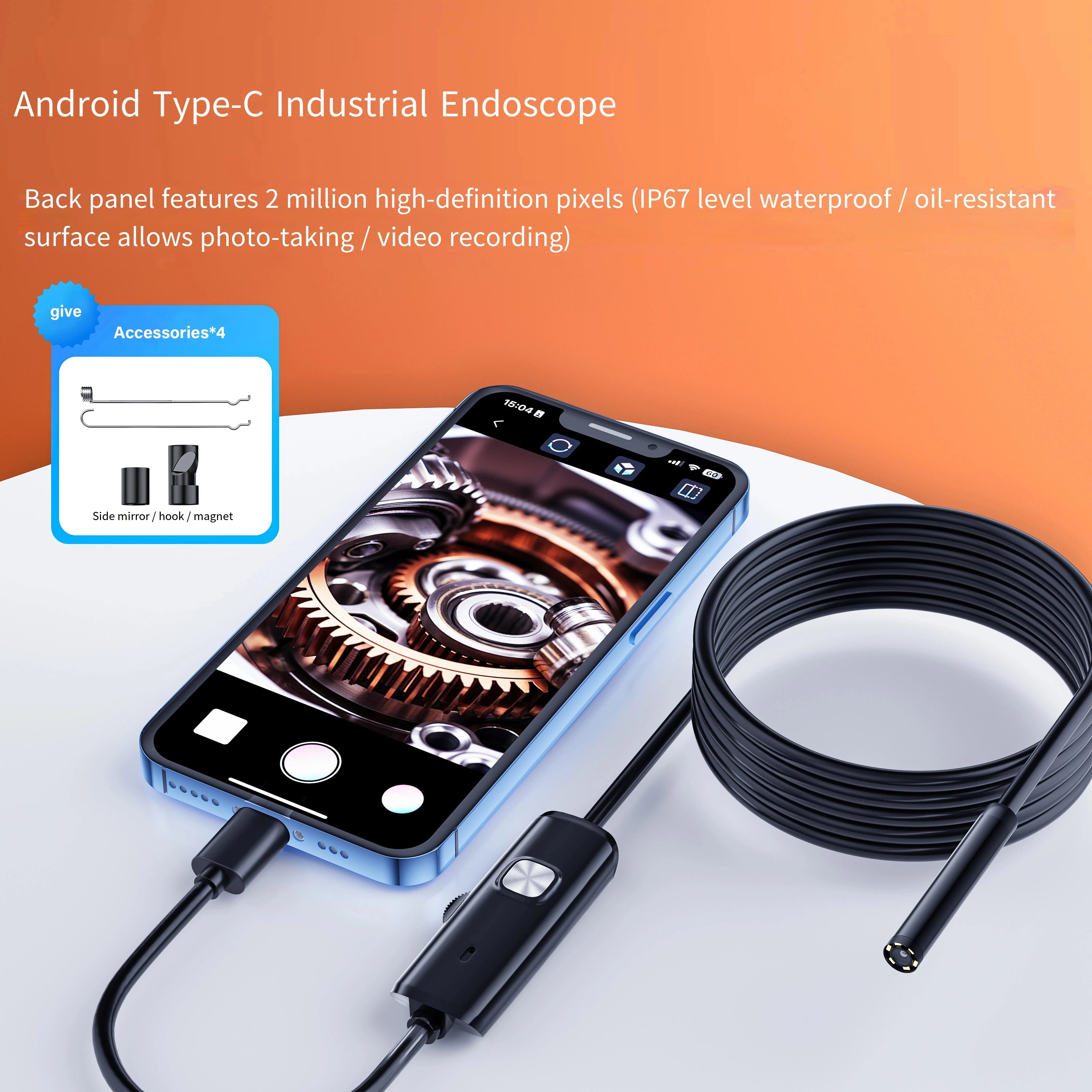 Type-C Endoscope Camera