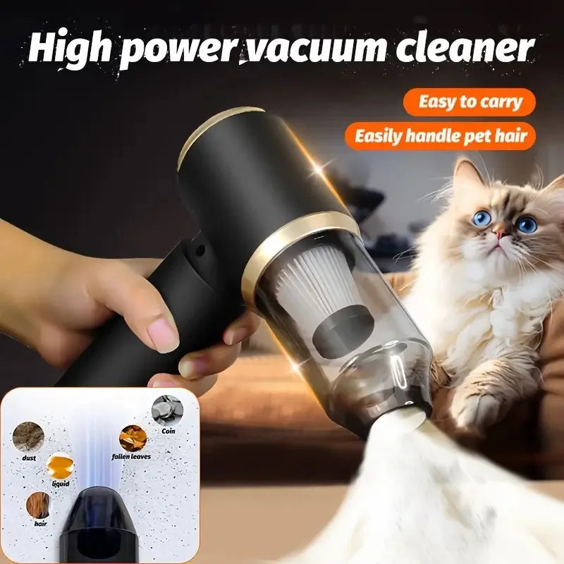 Mini 3-in-1 portable powerful vacuum cleaner