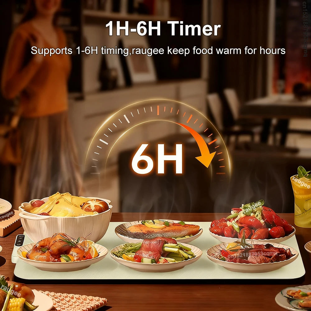 Electric Heating Plate Food Warmer Mat Silicone