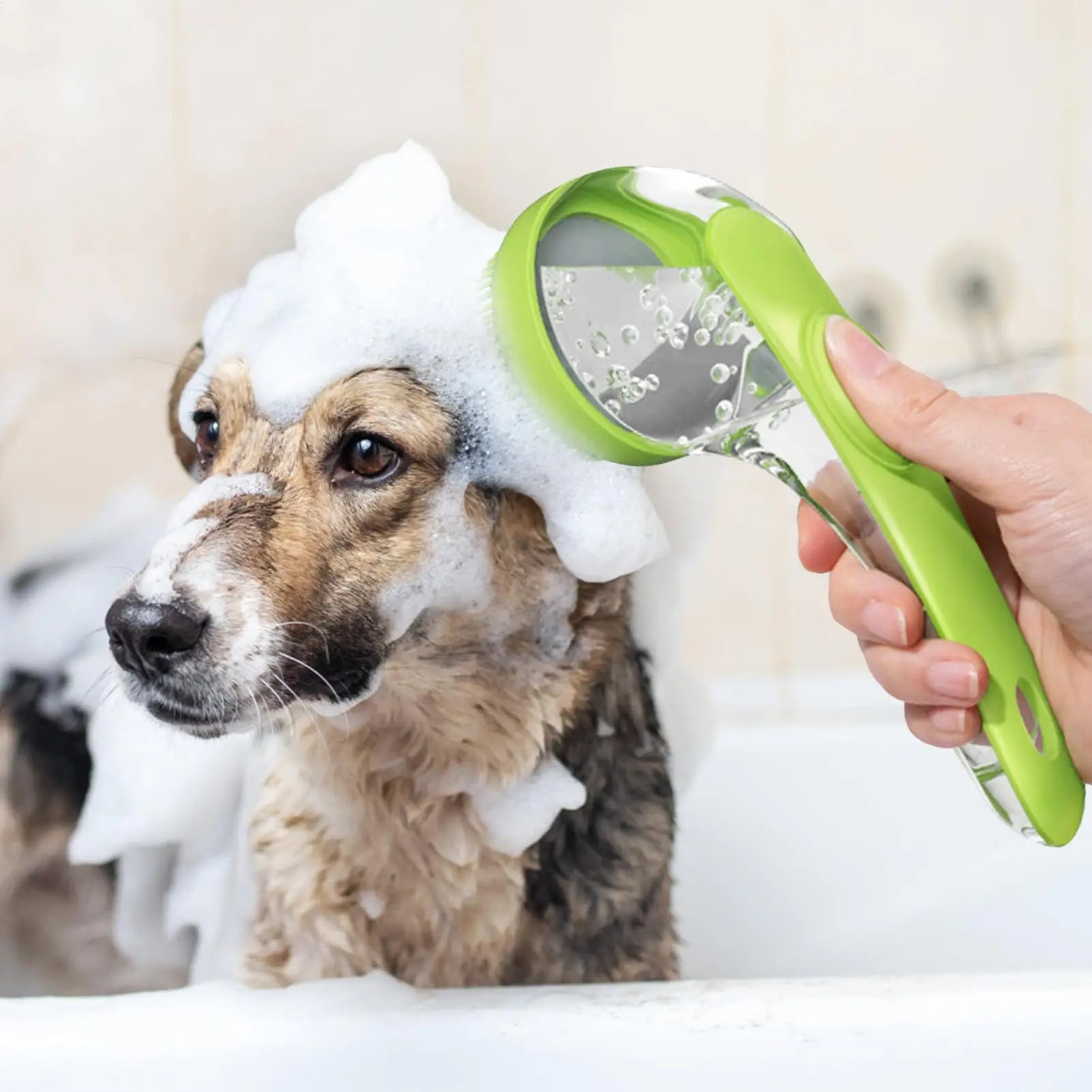 Long Handle Dog Cleaning Brush