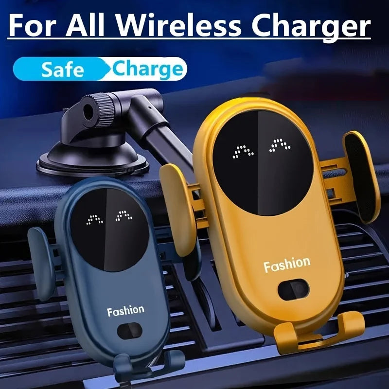 Automatic 15W  Car Wireless Charger